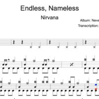 Image Produit - Endless, Nameless - Nirvana - Partition - Batterie