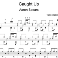 Caught Up - Usher - performance Aaron Spears - Partition - Batterie