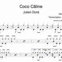 Image Produit - Coco Câline - Julien Doré - Partition - Batterie