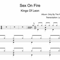 Image Produit - Sex On Fire - Kings Of Leon - Partition - Batterie