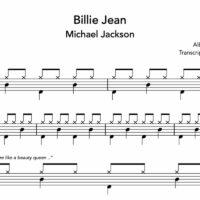 Image Produit - Billie Jean - Michael Jackson - Partition - Batterie
