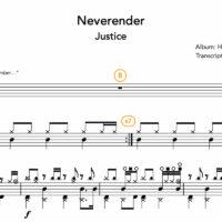 Image Produit - Neverender - Justice - Partition - Batterie